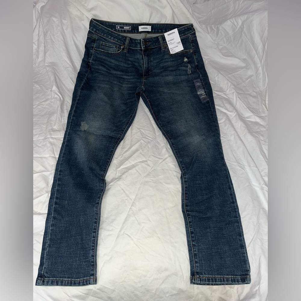 Size 16 Skinny Mid Rise